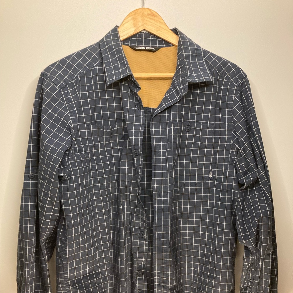 North Face button down shirt